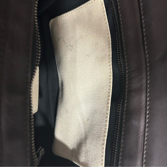 Rag & Bone Realm Two-Tone Leather Satchel Crossbody - Picture 8 of 12